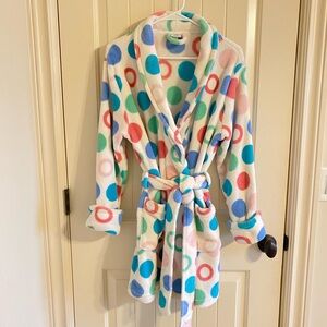 Pastel Polka Dot Women’s Robe